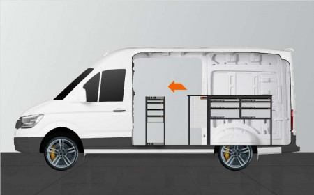 Fahrzeugeinrichtung WORK10 für Man TGE & VW Crafter L3