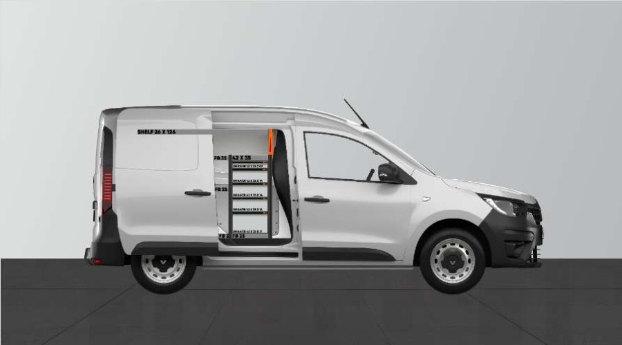 D PRO5 Van rack for Dokker Express L1 Work System