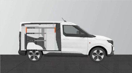 Fahrzeugeinrichtung D-PRO5 für Ford Courier L1