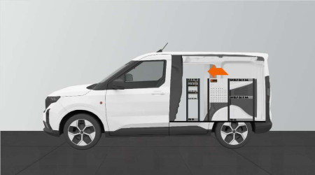 Fahrzeugeinrichtung LD26 für Ford Courier L1