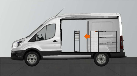 Aménagement LD26 pour Ford Transit L2H2