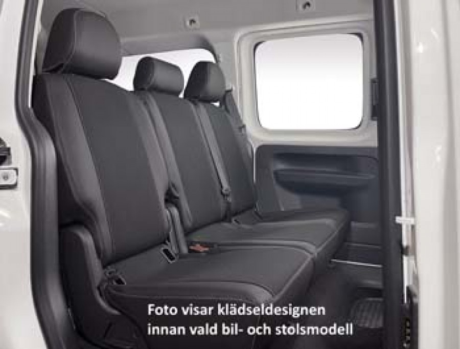 Sitzbezug für Ford Ranger (Doppelkabine) Rückbank mit Kopfstütze.