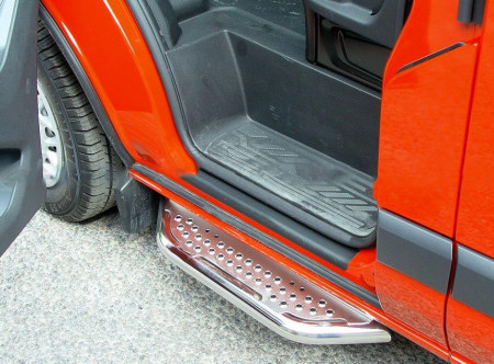 Marchepied inoxydable pour portes avant du Mercedes Vito depuis 2014