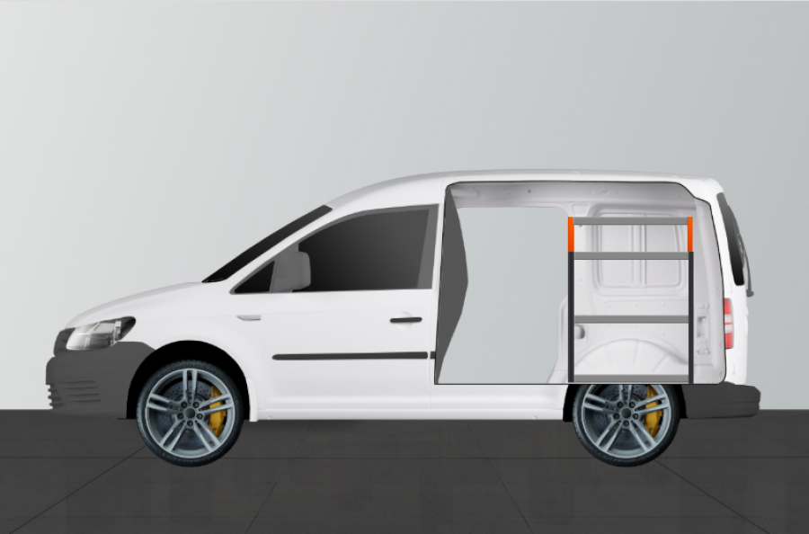 H-Essentiel Aménagement Utilitaire pour VW Caddy Standard