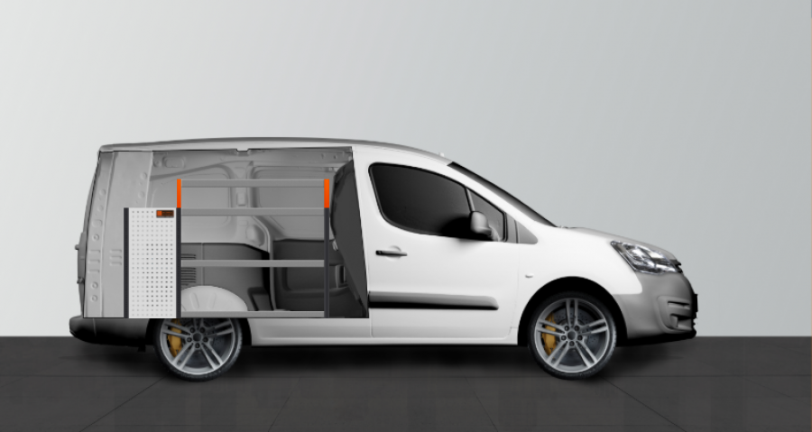 V-LB6 Aménagement Utilitaire pour Berlingo & Partner L2 - Worksystem