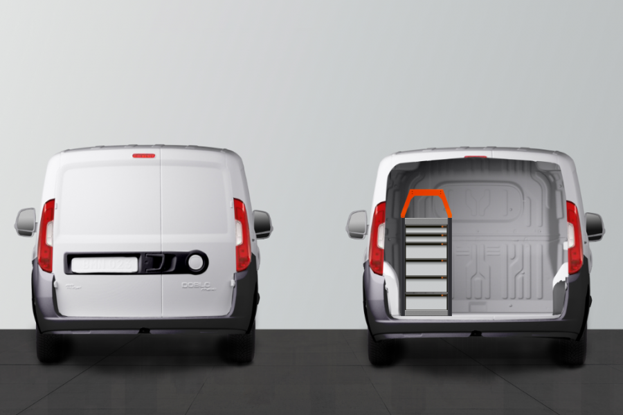 V-LB6 Aménagement Utilitaire pour Fiat Doblo & Opel Combo L1 - Worksystem