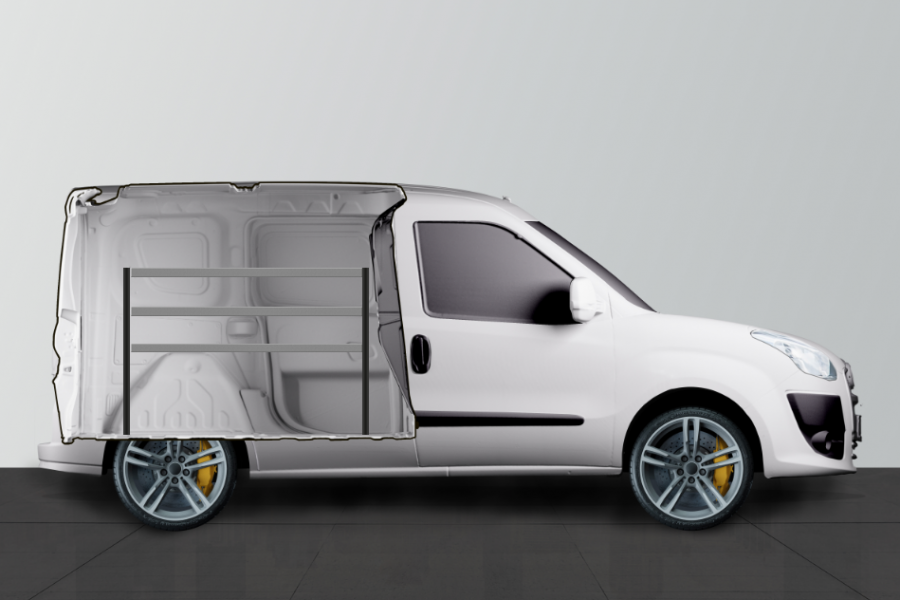 V-BAS Aménagement Utilitaire pour Fiat Doblo & Opel Combo L1 - Work System