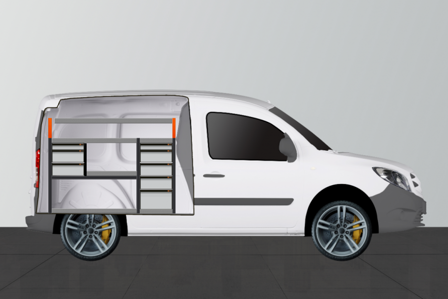 V-PRO ADVANCE Aménagement Utilitaire pour Citan Long et Kangoo Standard