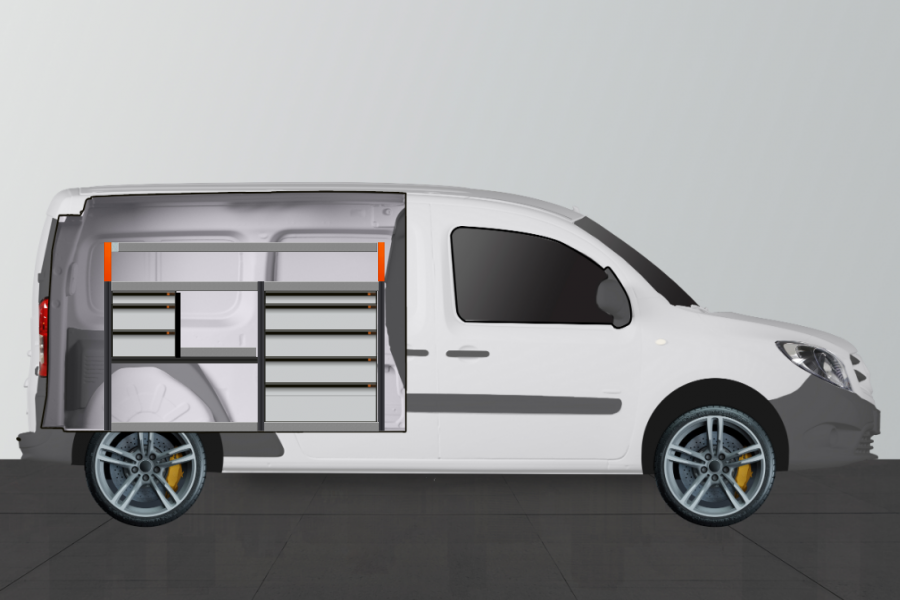 V-PRO ADVANCE Aménagement Utilitaire pour Citan Extra Long & Kangoo Maxi