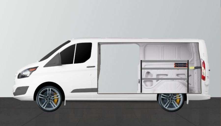 H-SS2 Aménagement Utilitaire pour Ford Custom L2H1