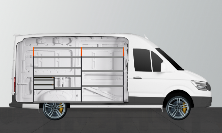 V- LS3 Aménagement Utilitaire pour Mercedes Sprinter Standard L2H2