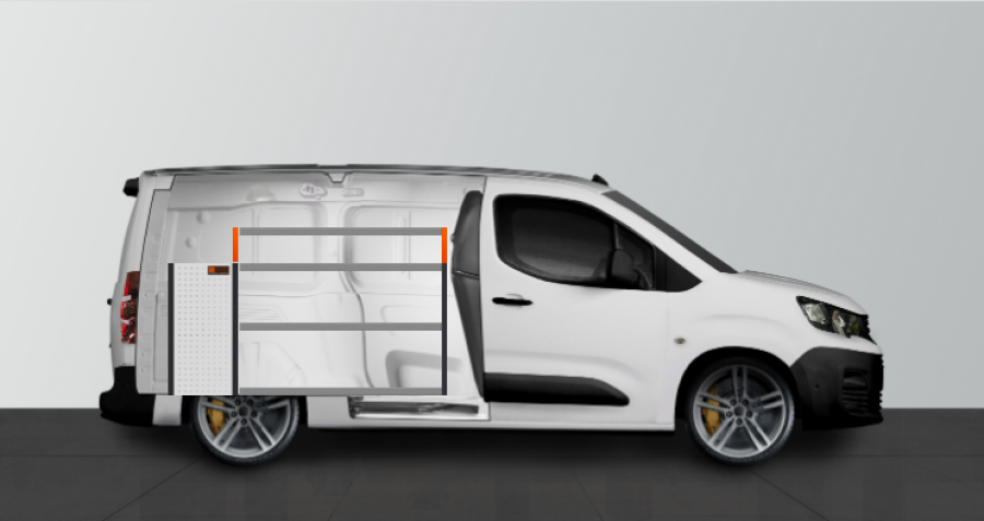 V-LB6 Aménagement Utilitaire pour Berlingo, Combo & Partner L2