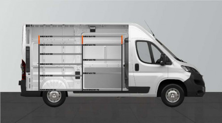 Aménagement BASE42 pour Proace Max, Boxer, Ducato, Jumper & Movano L2