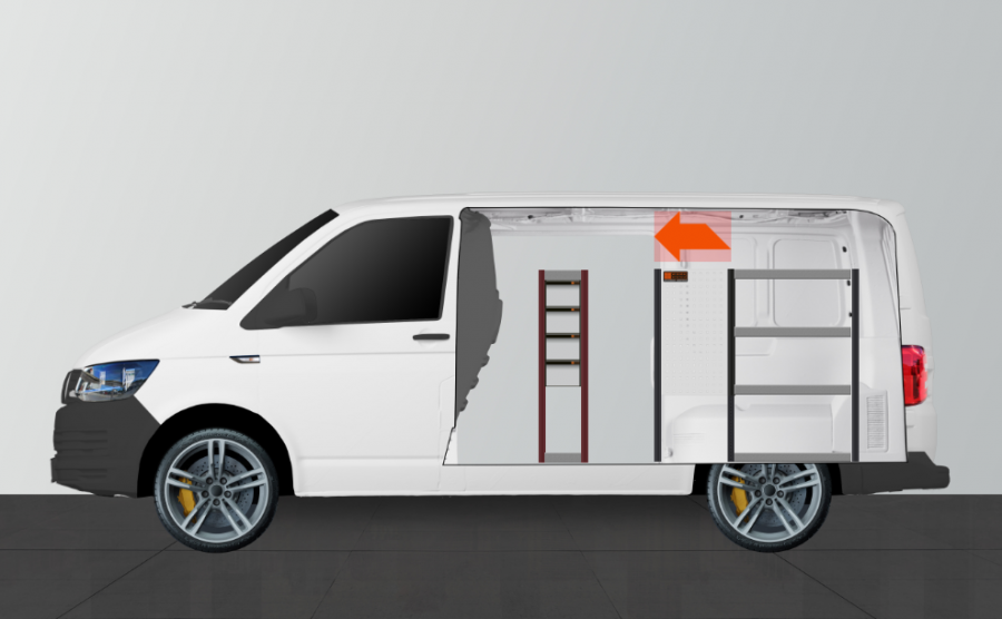 H-SDH4 Aménagement Utilitaire pour VW Transporter L1H1