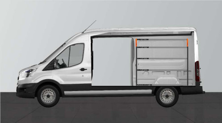 Aménagement SHORT42 pour Ford Transit L3H2