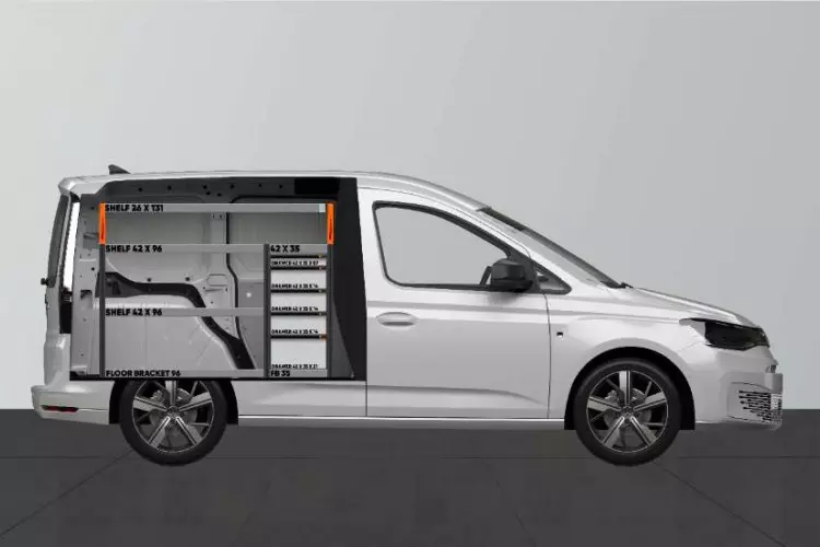 PRO5 Fahrzeugeinrichtung Volkswagen Caddy