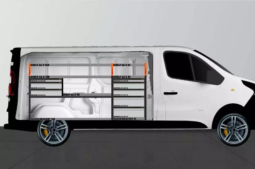 Expert8 aménagement Renault Trafic