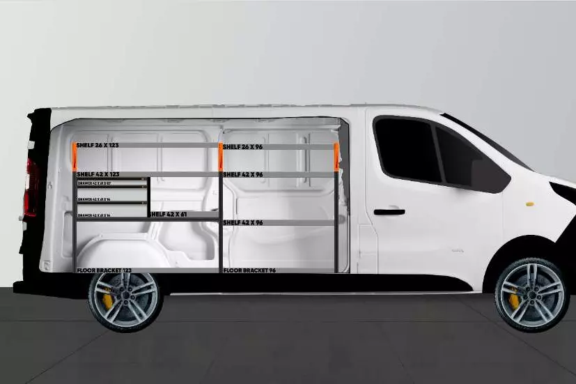 Aménagement LS3 Renault Trafic