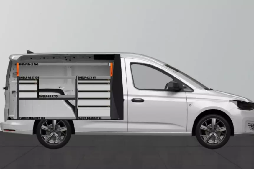 Expert8 Fahrzeugeinrichtung Volkswagen Caddy