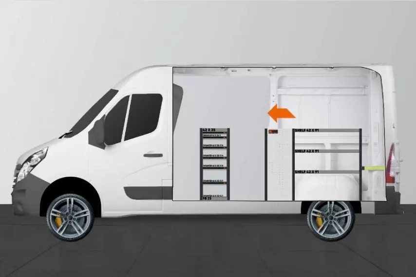 Work6 Fahrzeugeinrichtung Renault Master