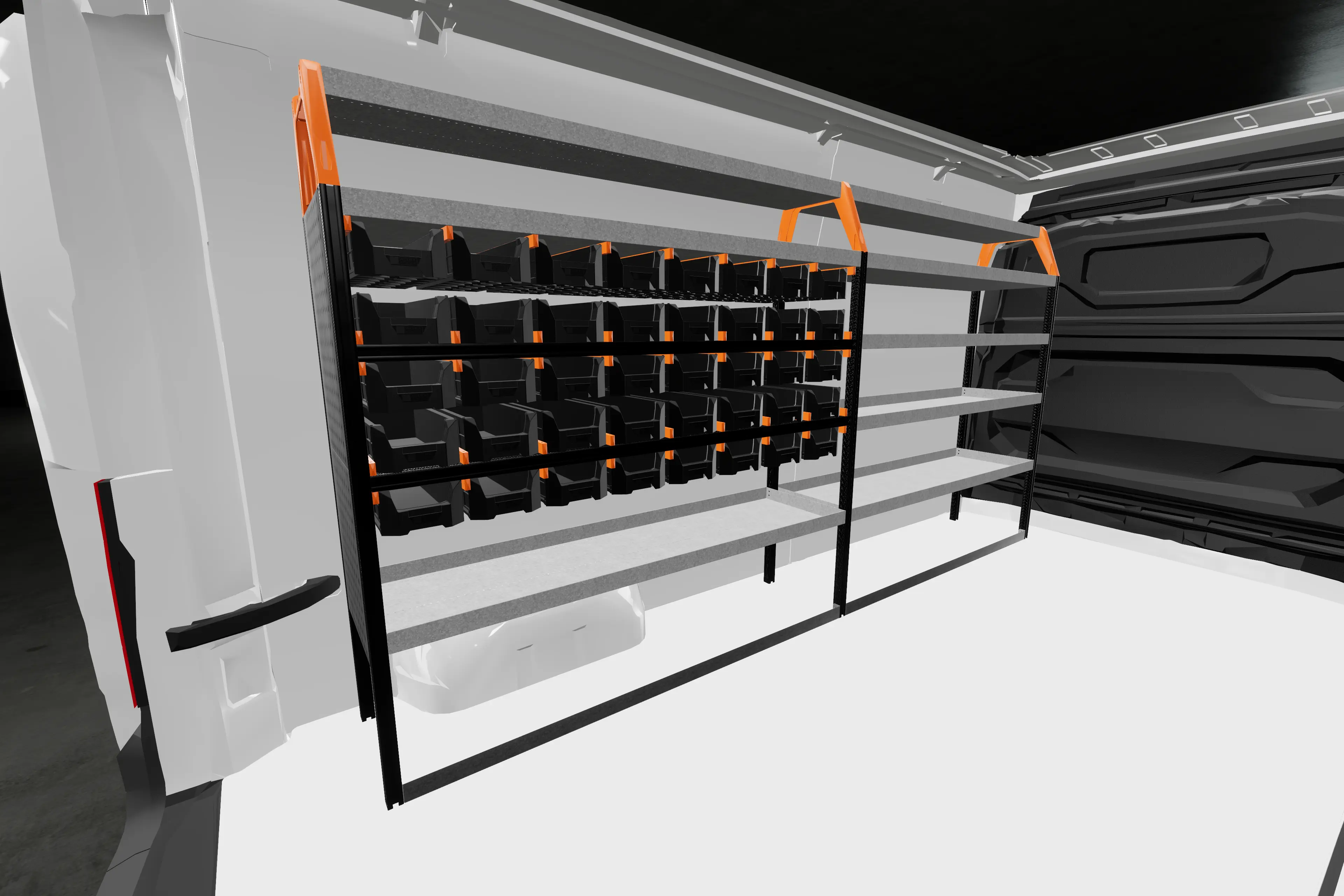 Aménagement Rack Nissan Interstar