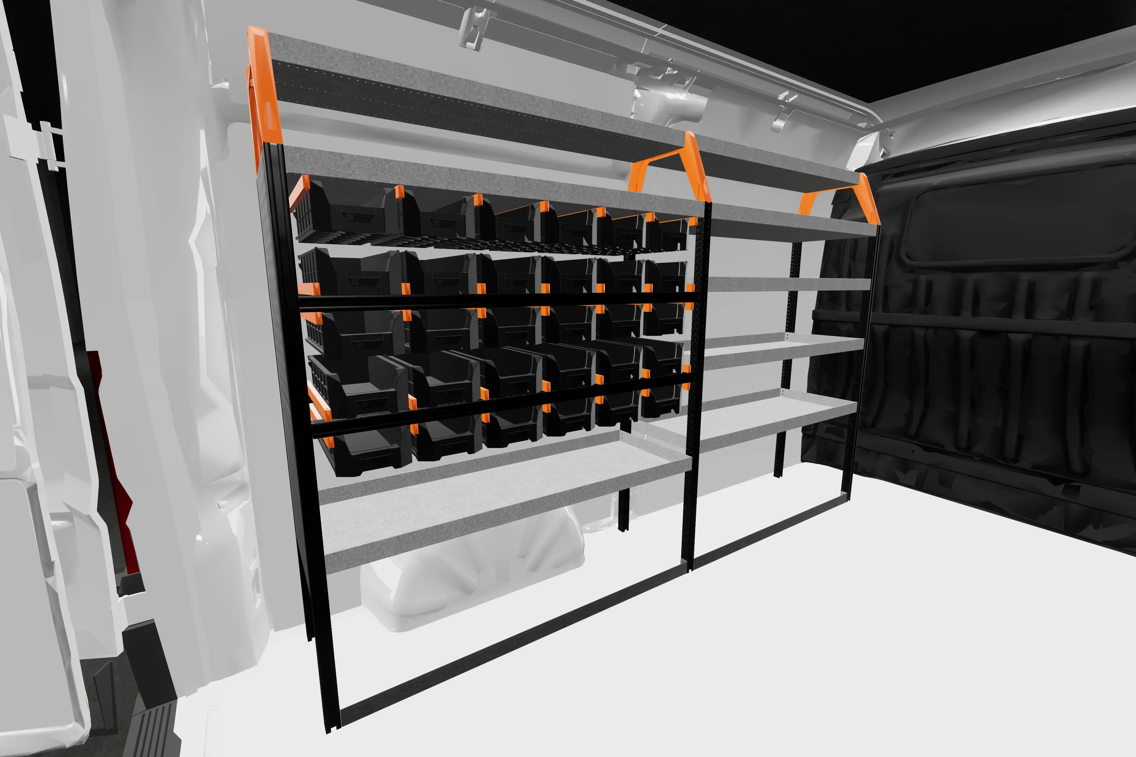 Aménagement Rack Fiat Ducato